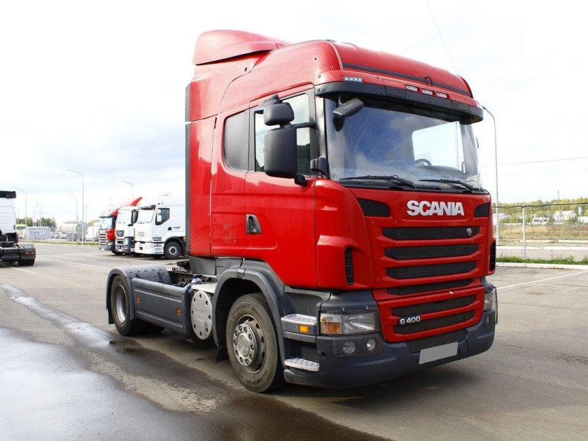 Тягач scania