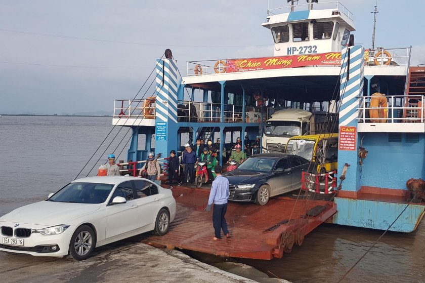 Паром для машин