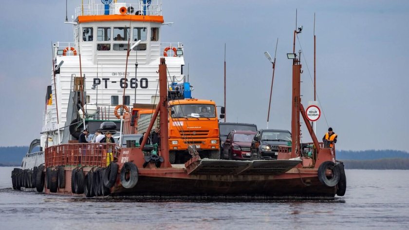 Паромная переправа салехард лабытнанги