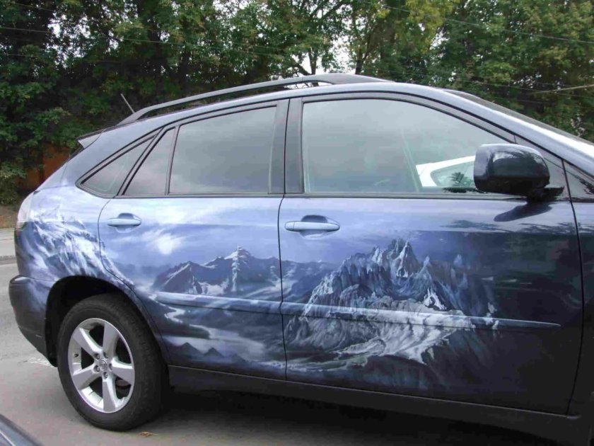 Аэрография. Авто