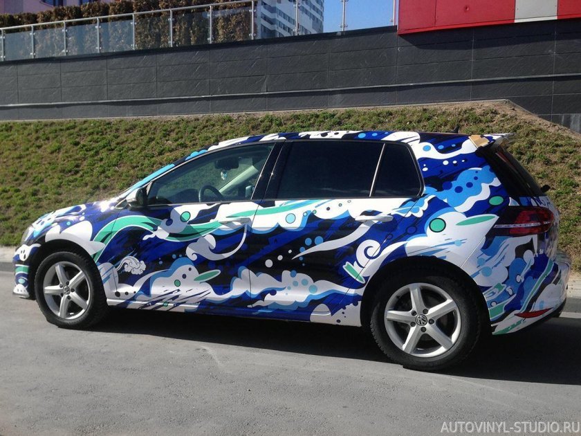 Декоративная оклейка автомобиля пленкой