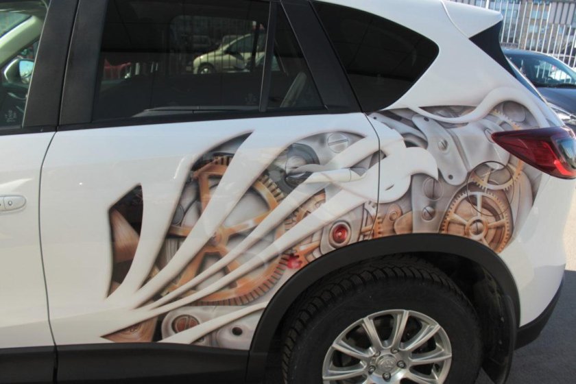 Аэрография на Прадо 120