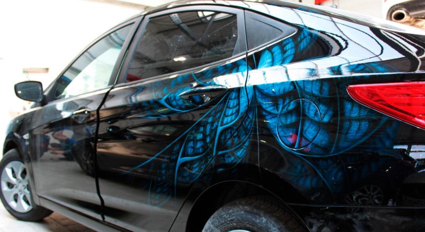 Hyundai Solaris винилография