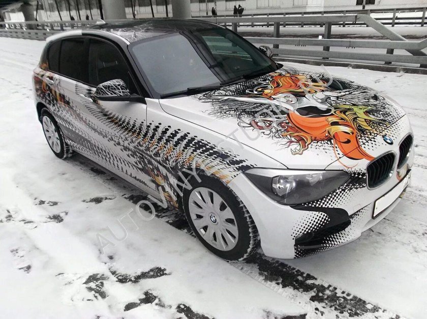 BMW e87 винилография