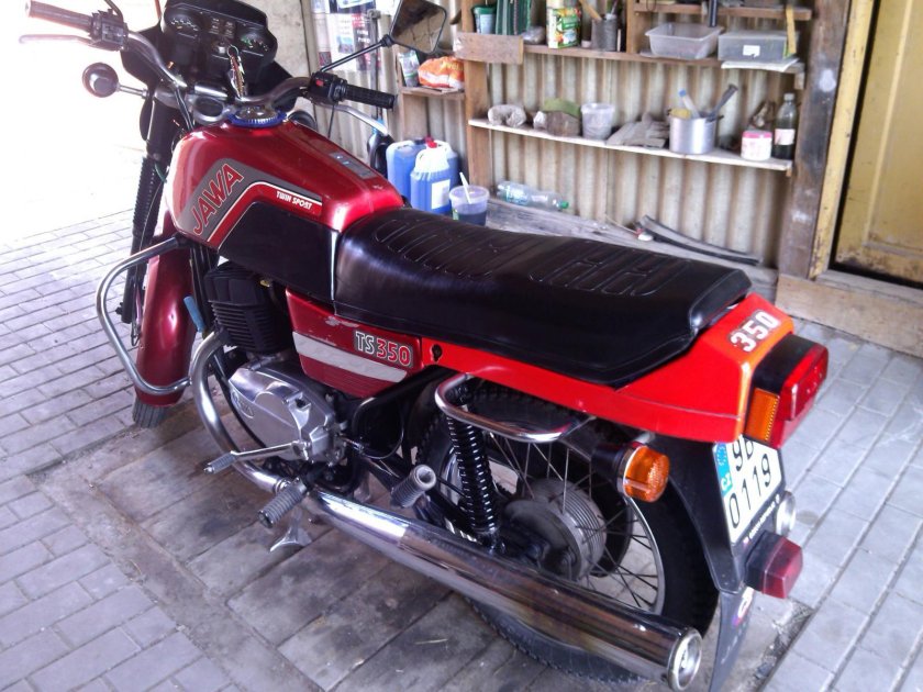 Ява 750 мотоцикл