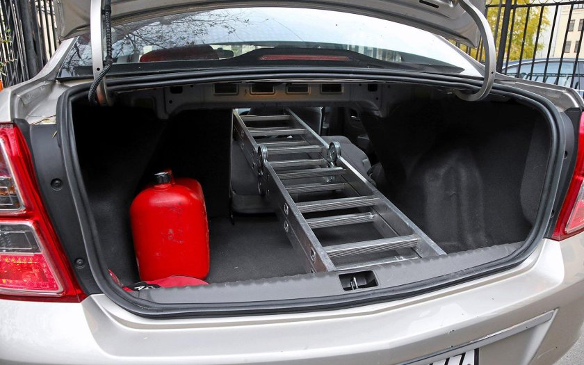 Chevrolet Cobalt 2021 багажник