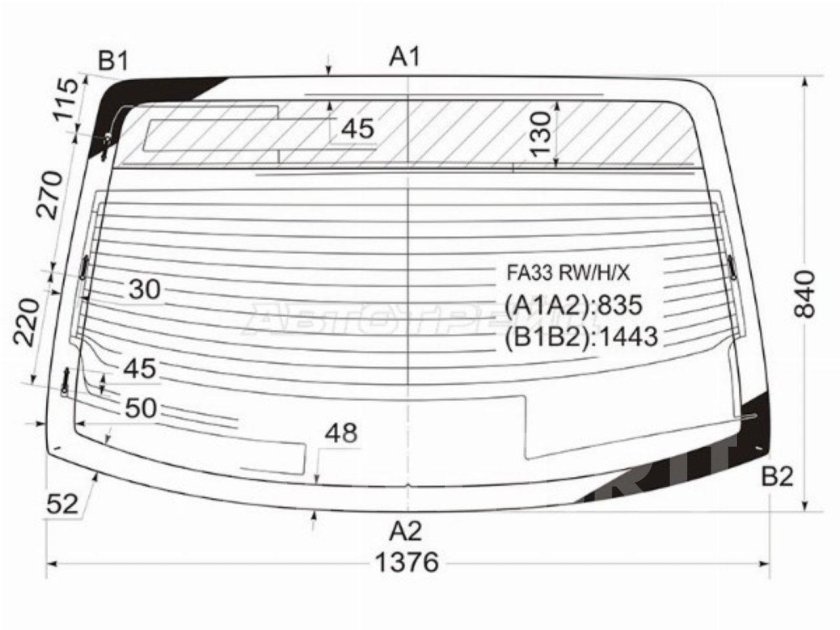 Обогрев заднего стекла Ниссан Цефиро а32