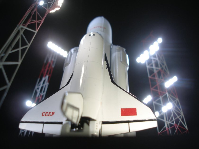 Шаттл Буран СССР