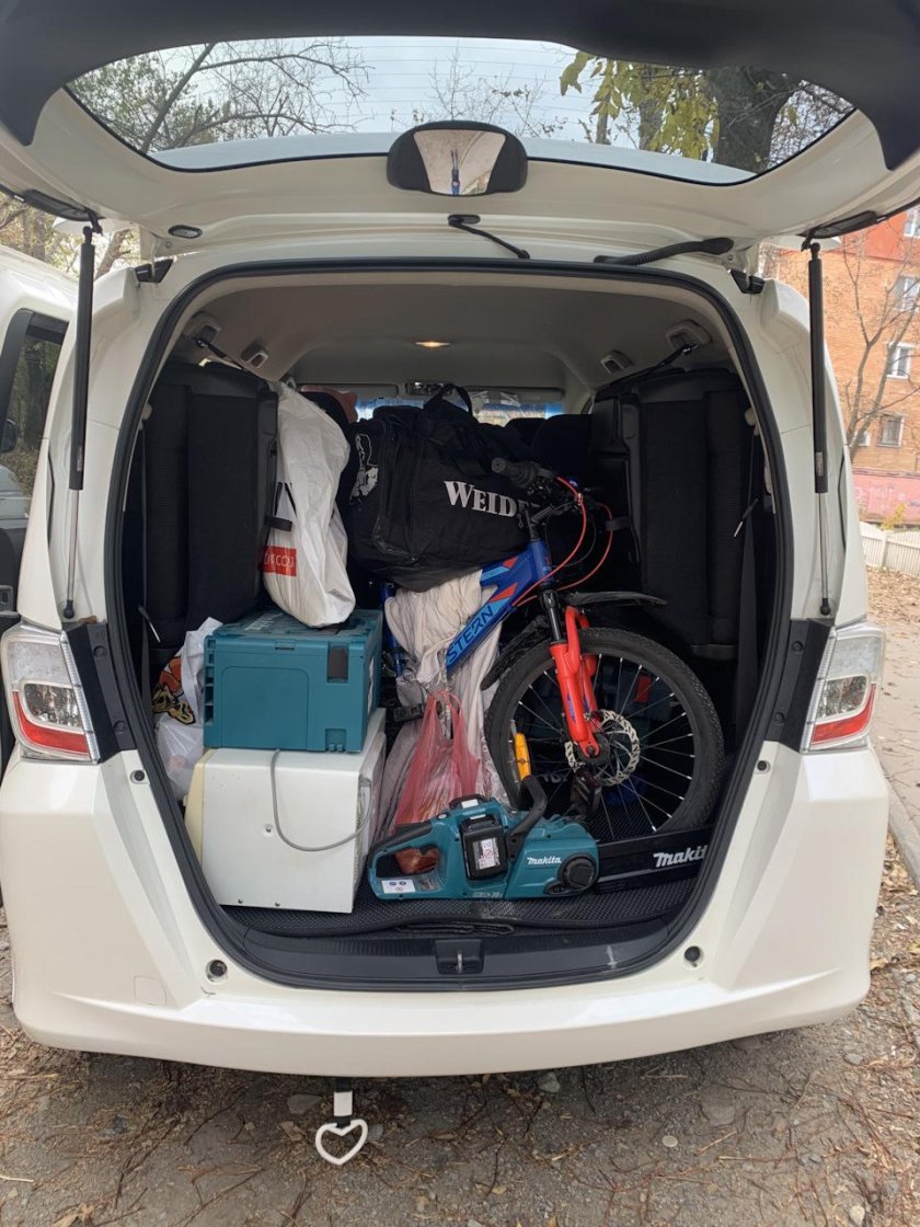 Honda freed багажник