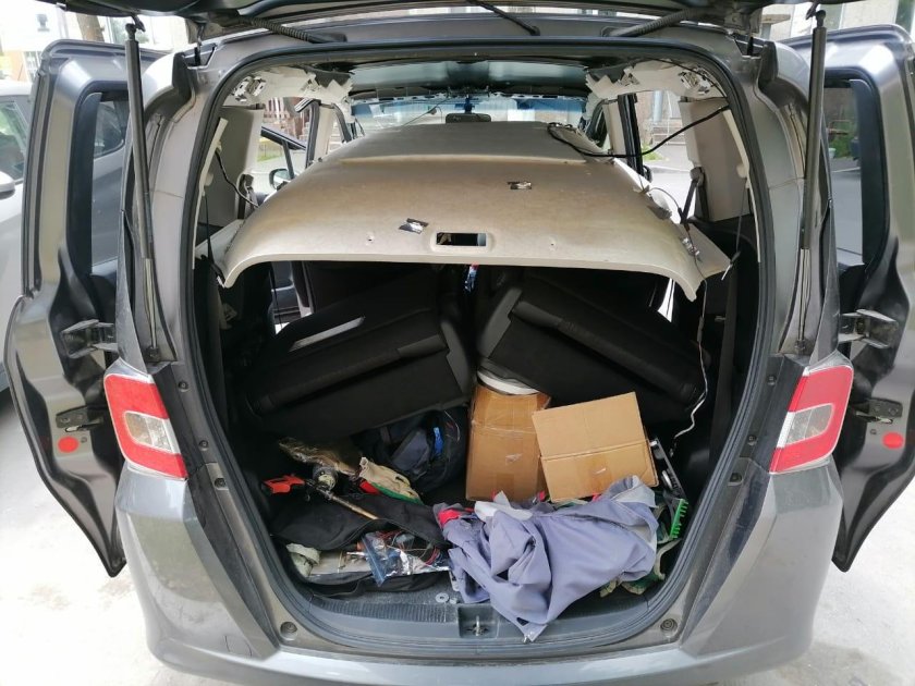 Хонда Фрид багажник