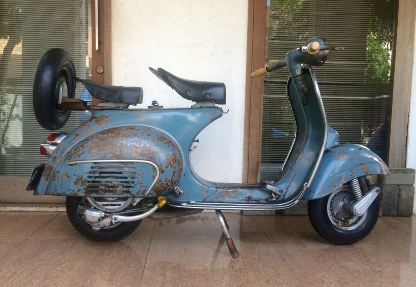 Веспа в rat стиле