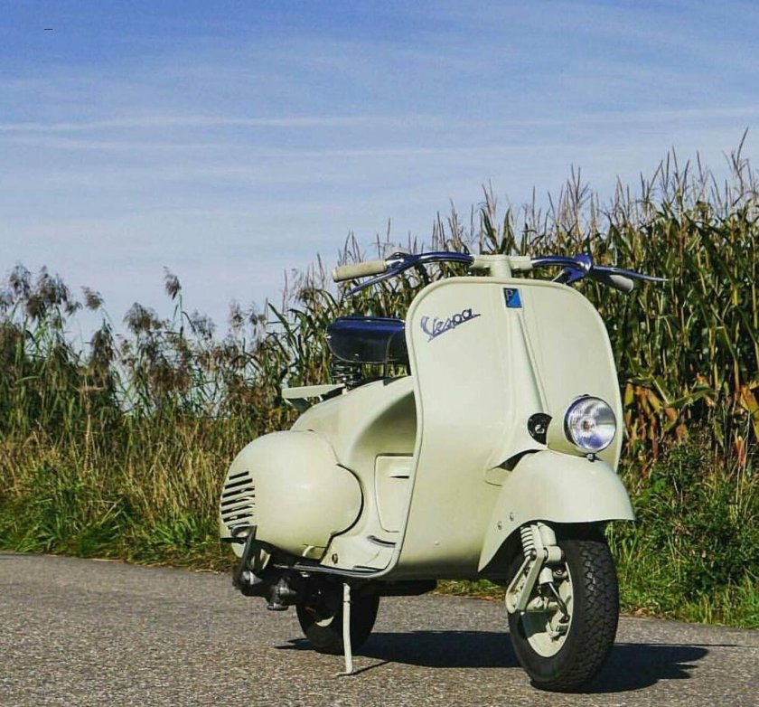 Первый мотороллер Веспа