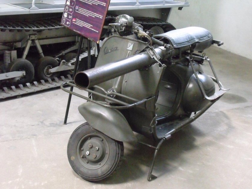 Военный мотороллер Веспа