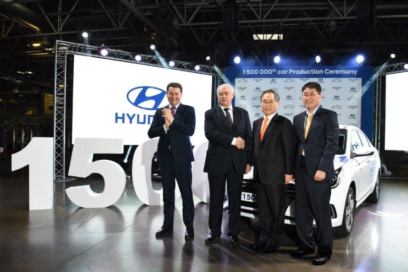 Hyundai Motor завод в Санкт-Петербурге