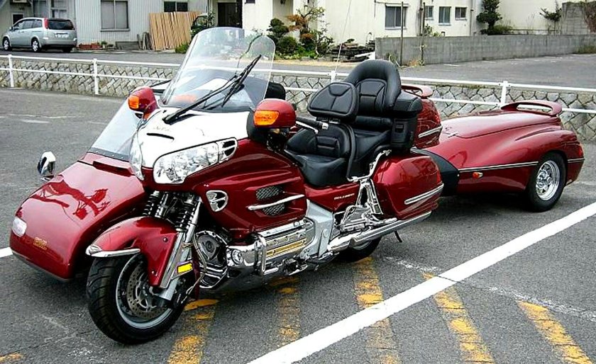 Honda Gold Wing 1500 с коляской