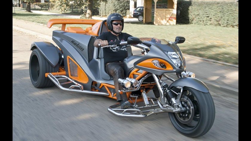 Lazareth lm847 — 4-колесный мотоцикл