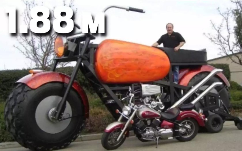 Самый большой мотоцикл в мире