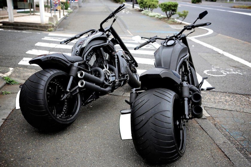 Мотоцикл Харлей Дэвидсон v-Rod Custom