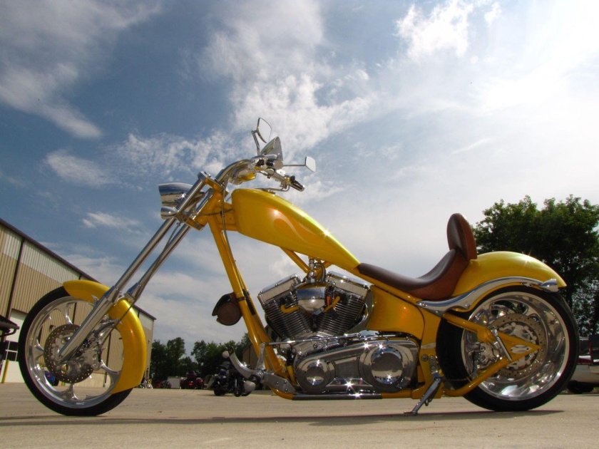 Chopper motorcycle
