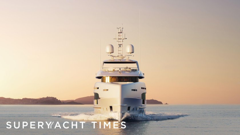 Яхта mega yacht centauro 110m