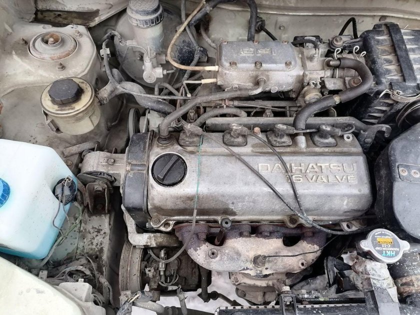 Двигатель на дайхатсу шарада