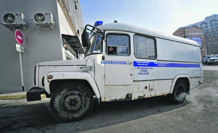 Автозак конвой