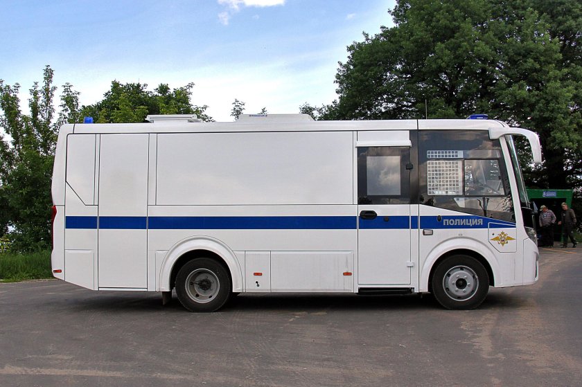 Автозак паз вектор некст