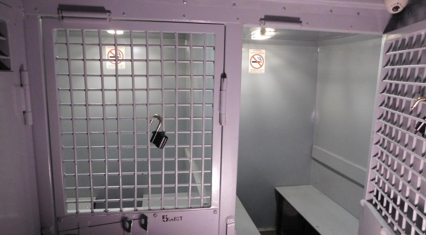 Автозаки ФСИН внутри