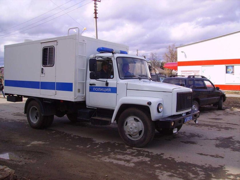 ГАЗ 3309 автозак габариты