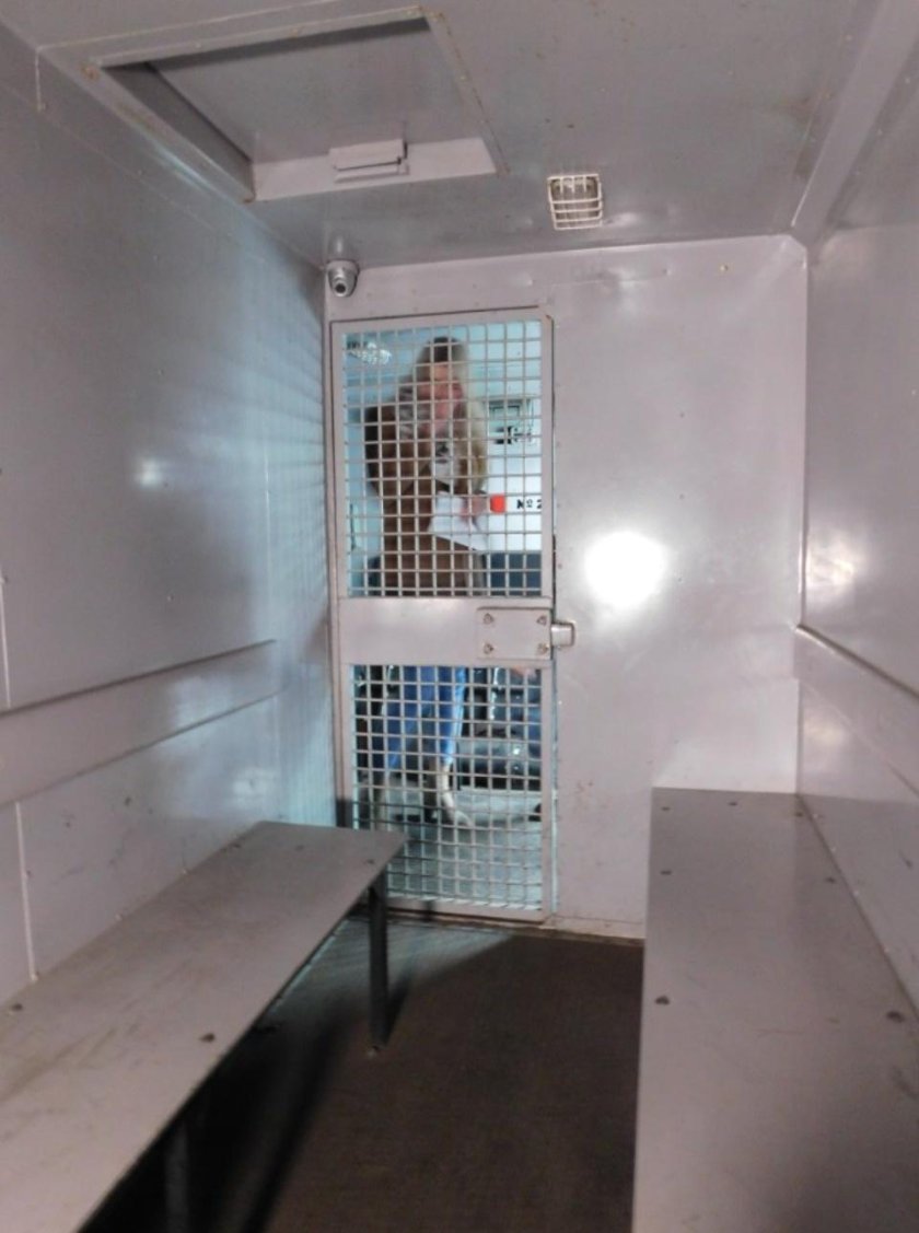 Автозак ФСИН изнутри