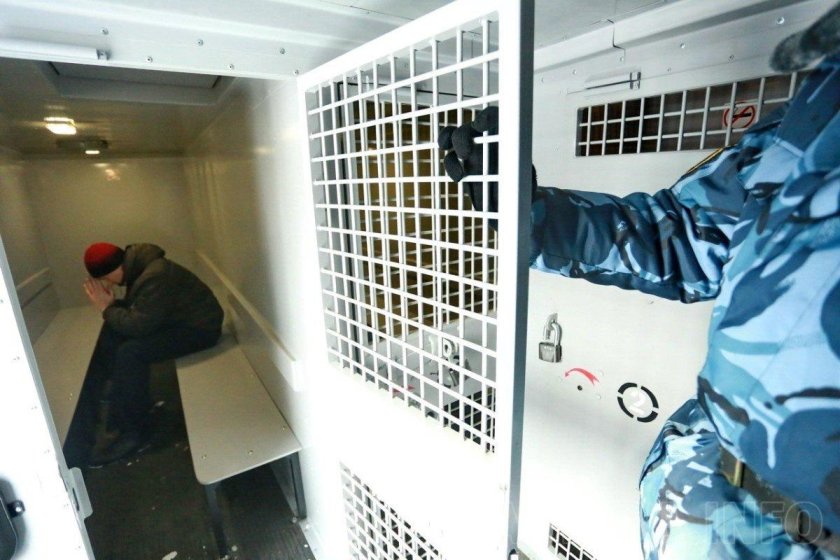 Автозак ФСИН изнутри