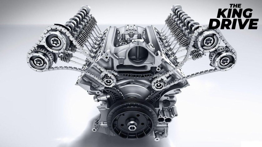 Мотор v8 Mercedes