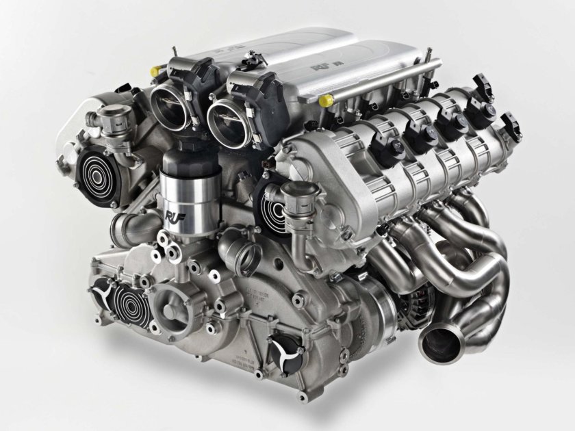 V-образный восьмицилиндровый двигатель