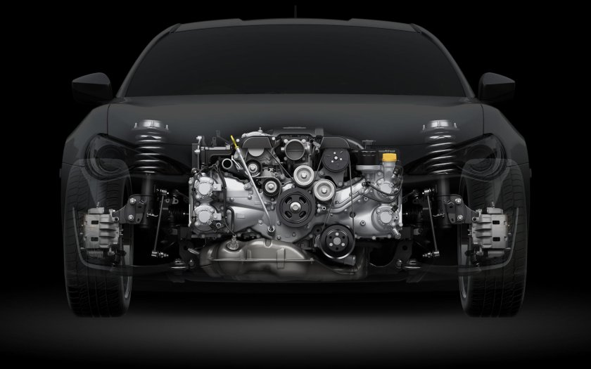 Оппозитный мотор Субару