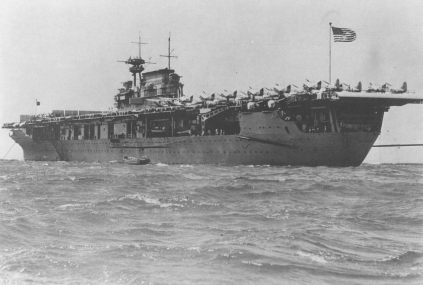 Авианосец uss yorktown