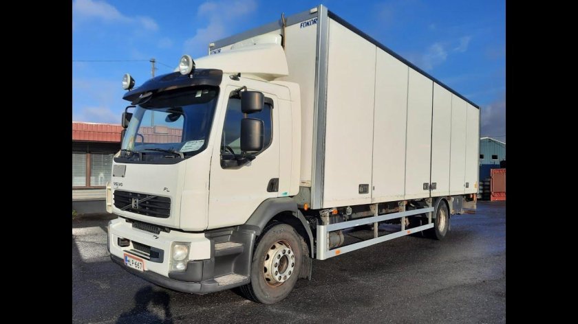 Грузовой фургон, Volvo FL Truck 4*2 габариты