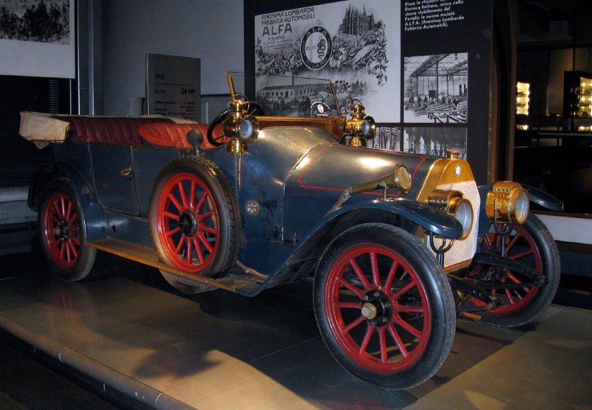 Alfa Romeo — a.l.f.a. 24 h.p. (1910)