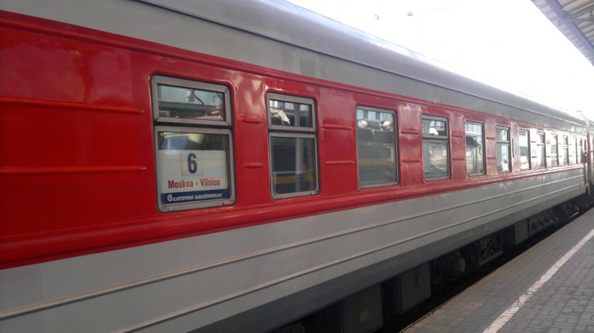 Поезд Москва Вильнюс