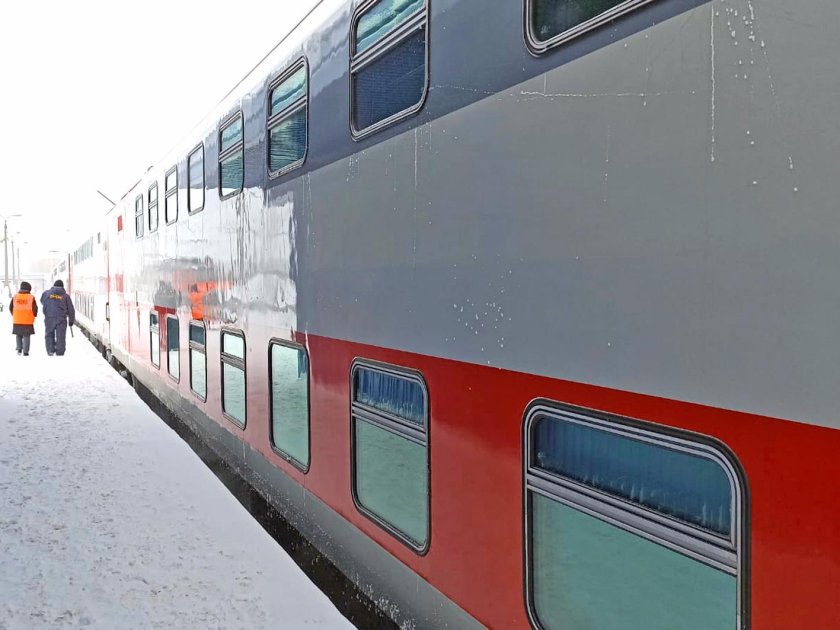 Двухэтажный поезд Тольятти Москва