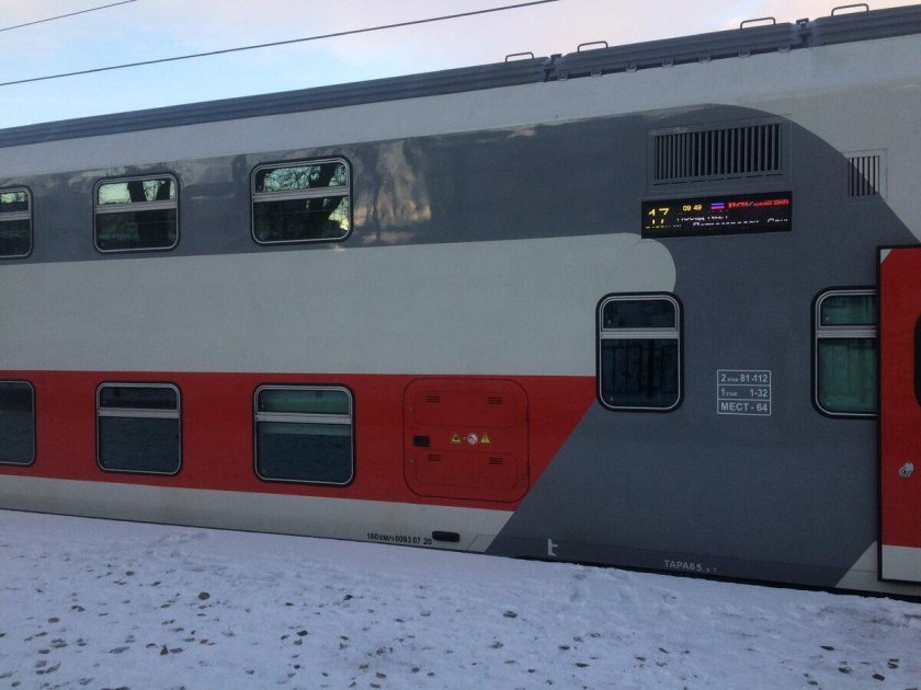 Двухэтажный вагон Москва Чебоксары