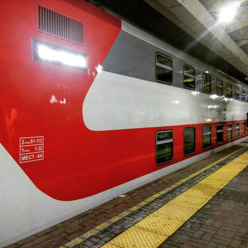 Бетанкур поезд двухэтажный