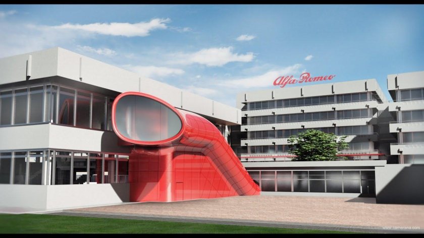 Завод Альфа Ромео в Милане