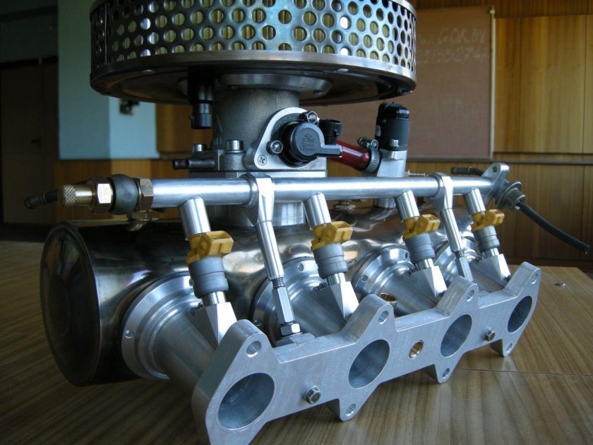 2х дроссельный впуск ваз