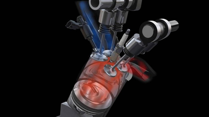 Непосредственным впрыском