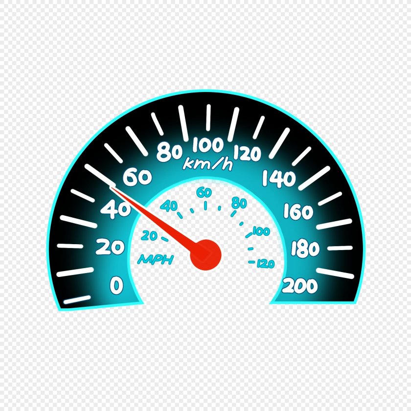 Спидометр автомобиля