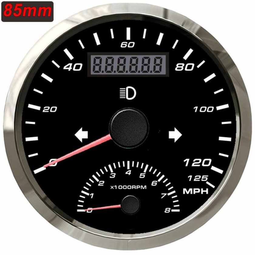 Цифровой спидометр тахометр GPS