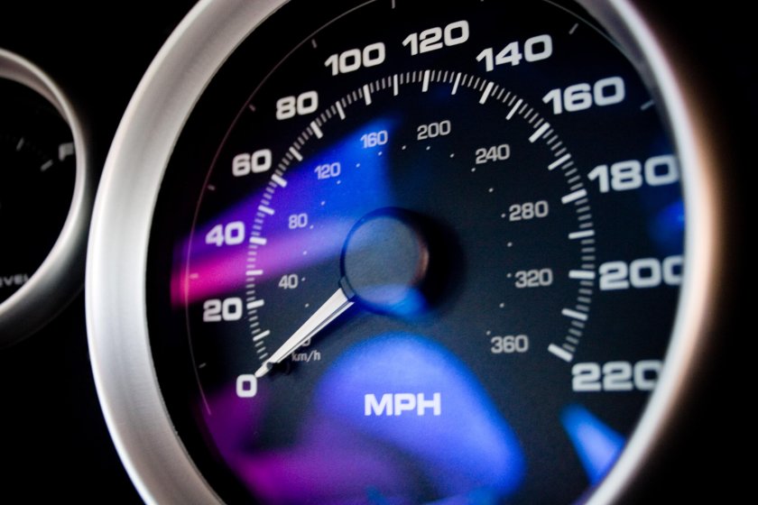 Спидометр автомобиля