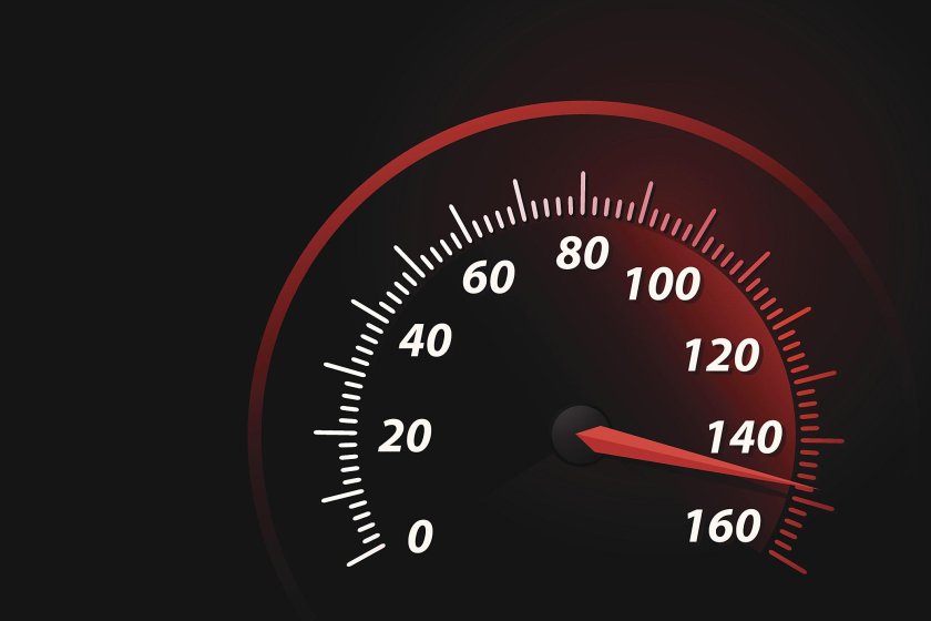 Шкала спидометра