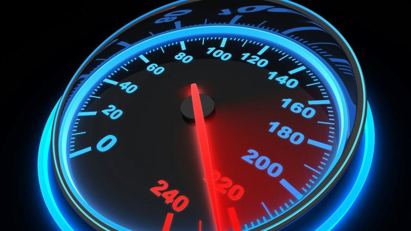 Красивый спидометр