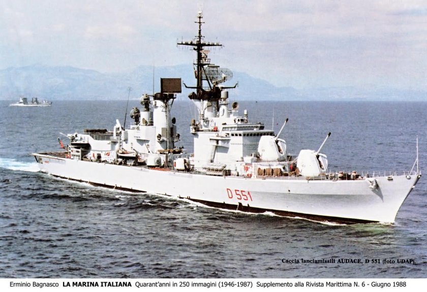 Эсминец уро Италии